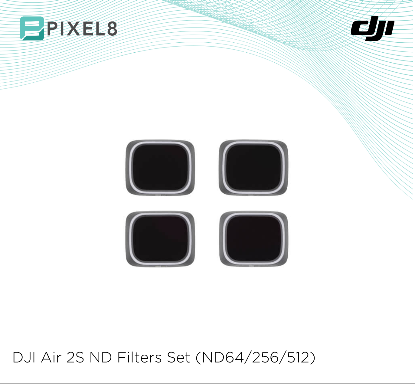 DJI Air 2S ND Filters Set (ND64/128/256/512)