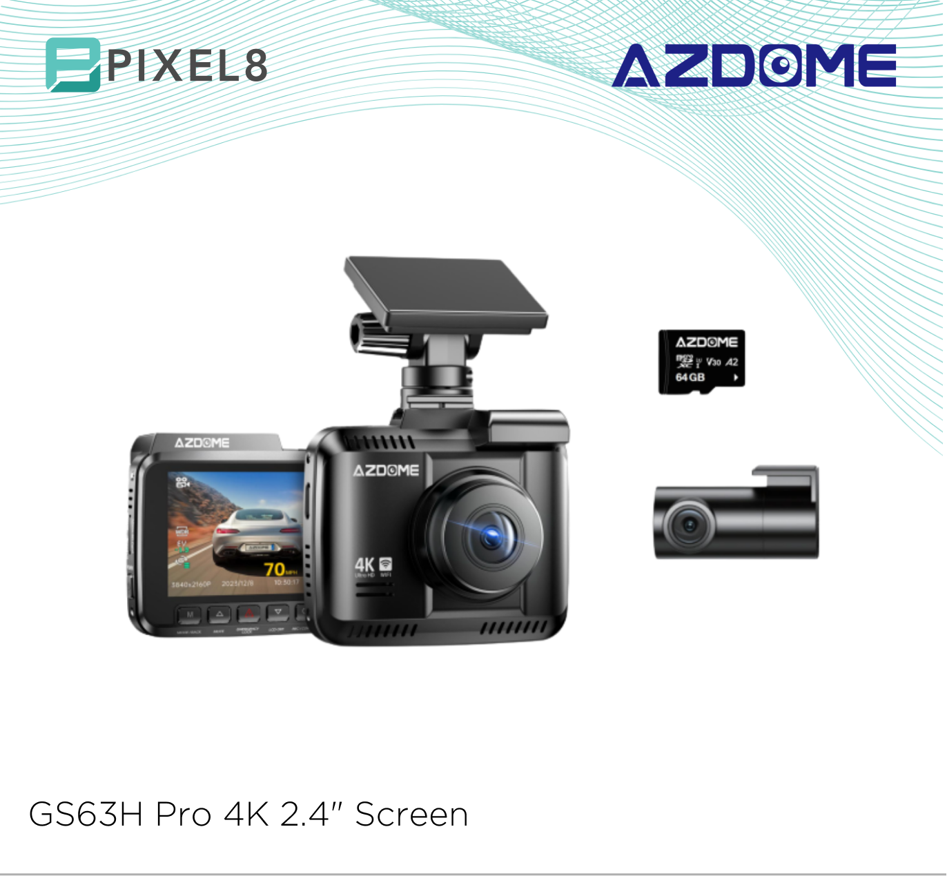 GS63H Pro 4K 2.4" Screen