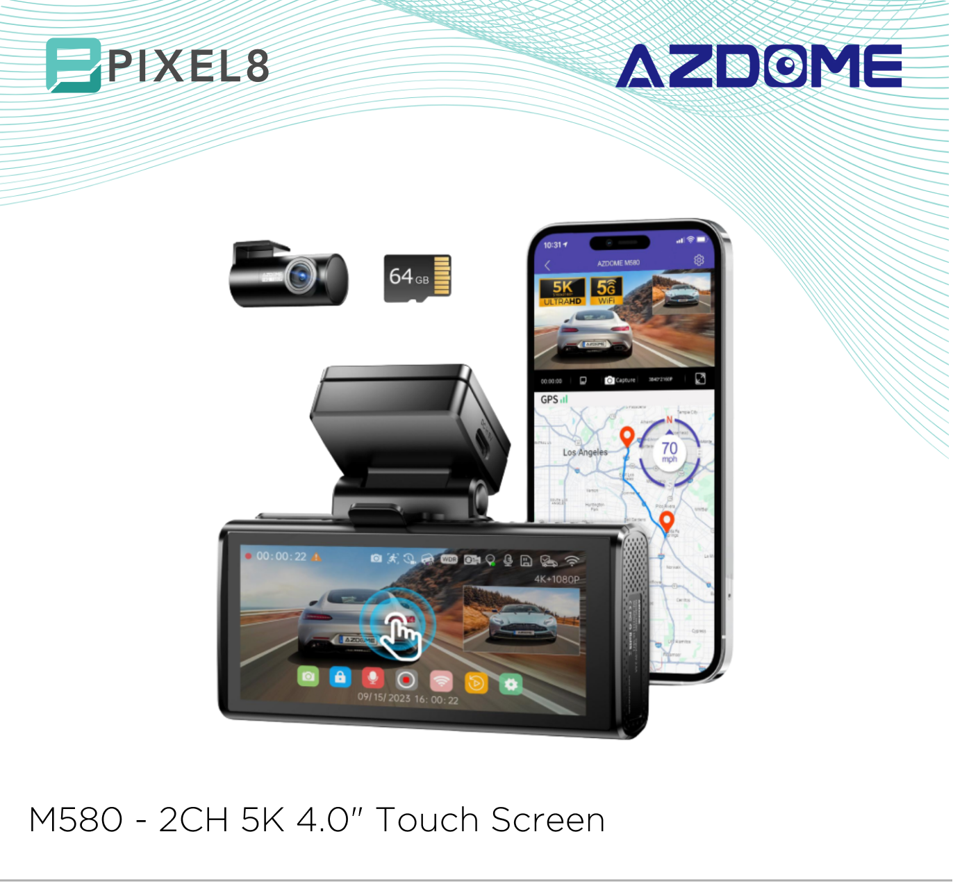 M580 - 2CH 5K 4.0" Touch Screen