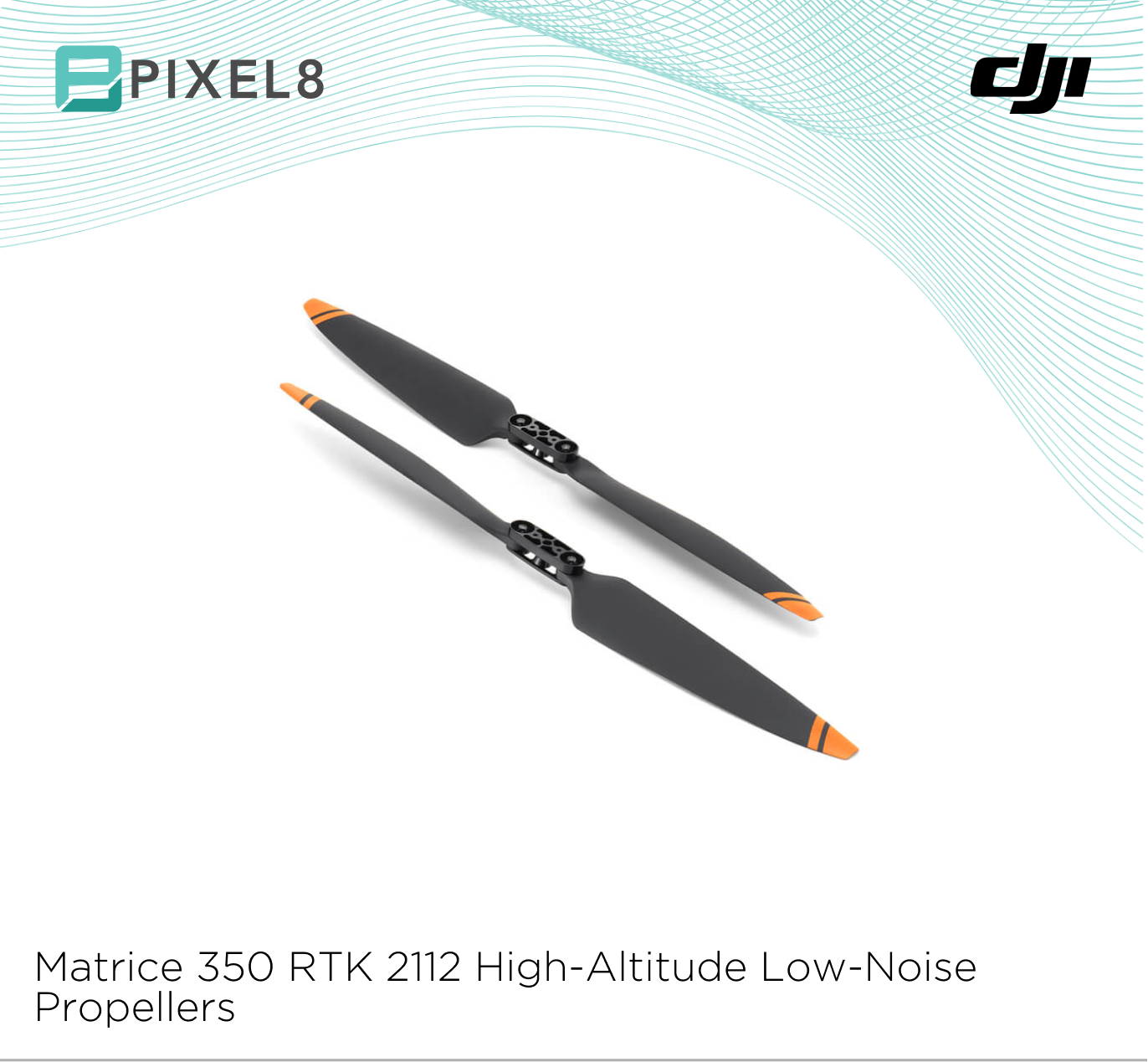 DJI Matrice 350 RTK 2112 High-Altitude Low-Noise Propellers