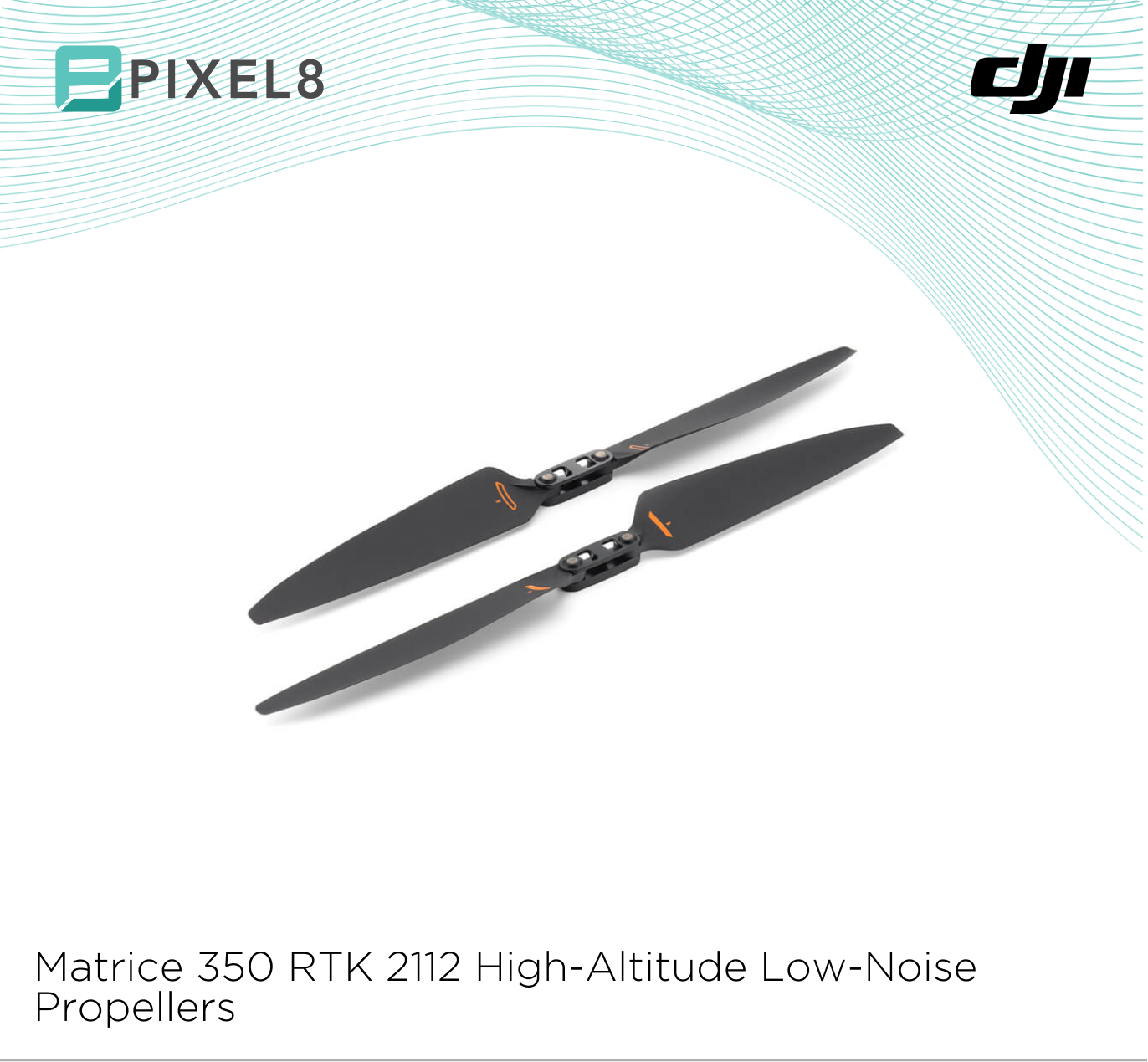 DJI Matrice 350 RTK 2112 High-Altitude Low-Noise Propellers