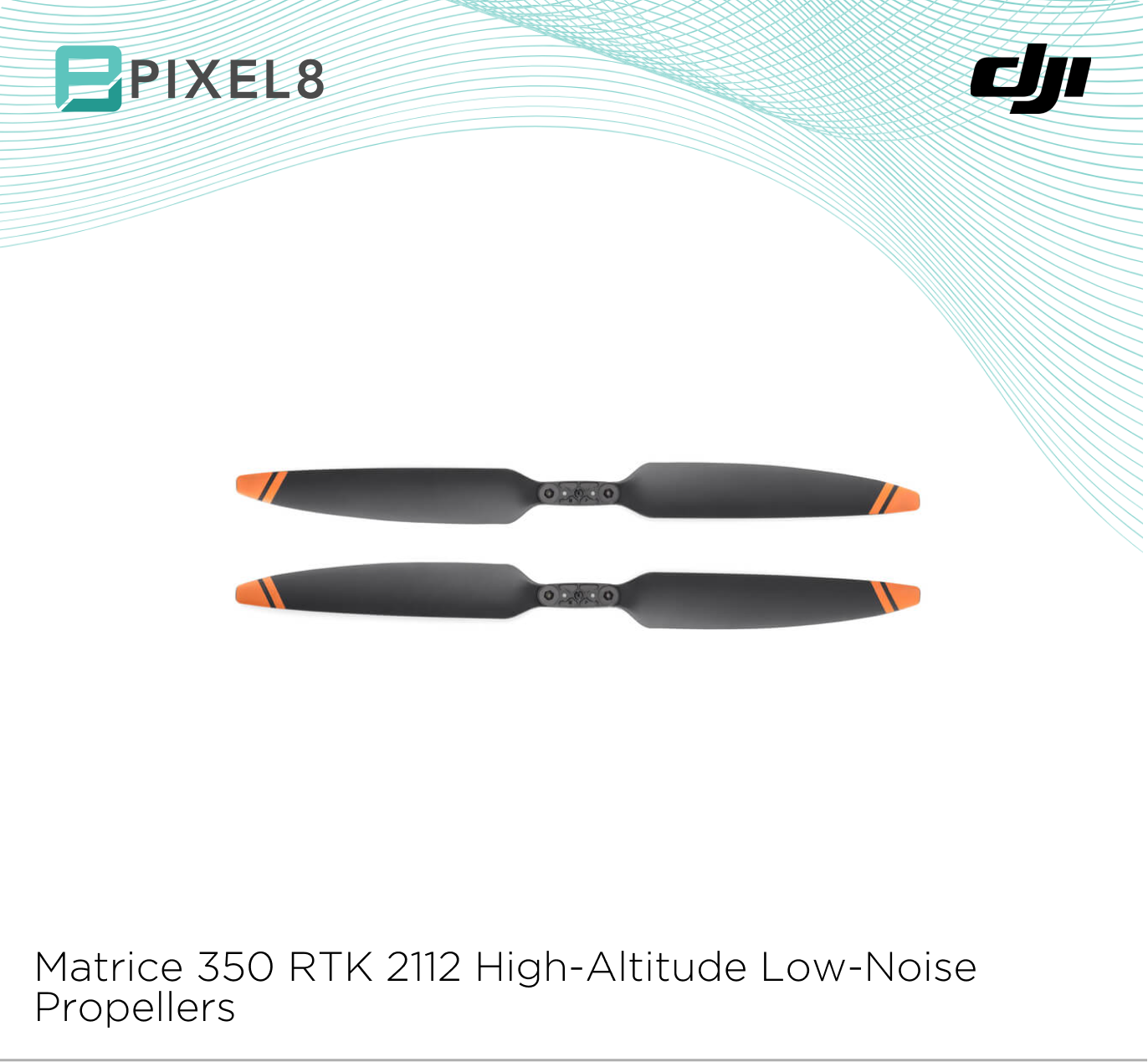 DJI Matrice 350 RTK 2112 High-Altitude Low-Noise Propellers