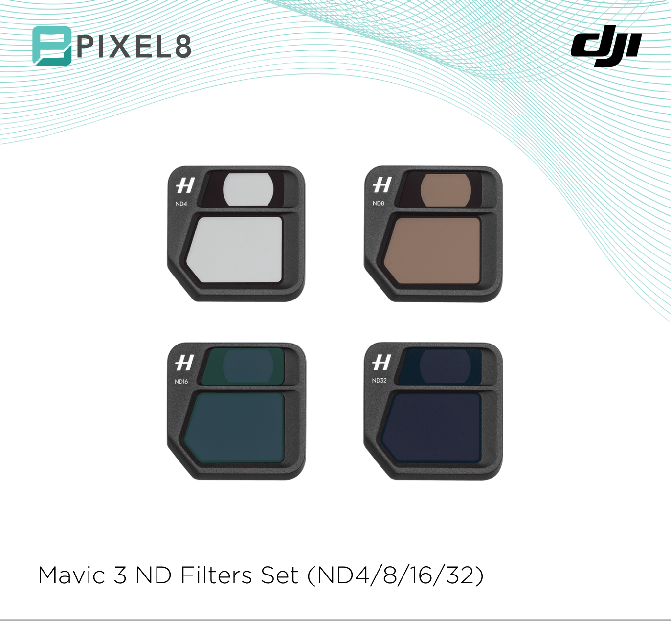 Mavic 3ND Filter Set (ND4/8/16/32)