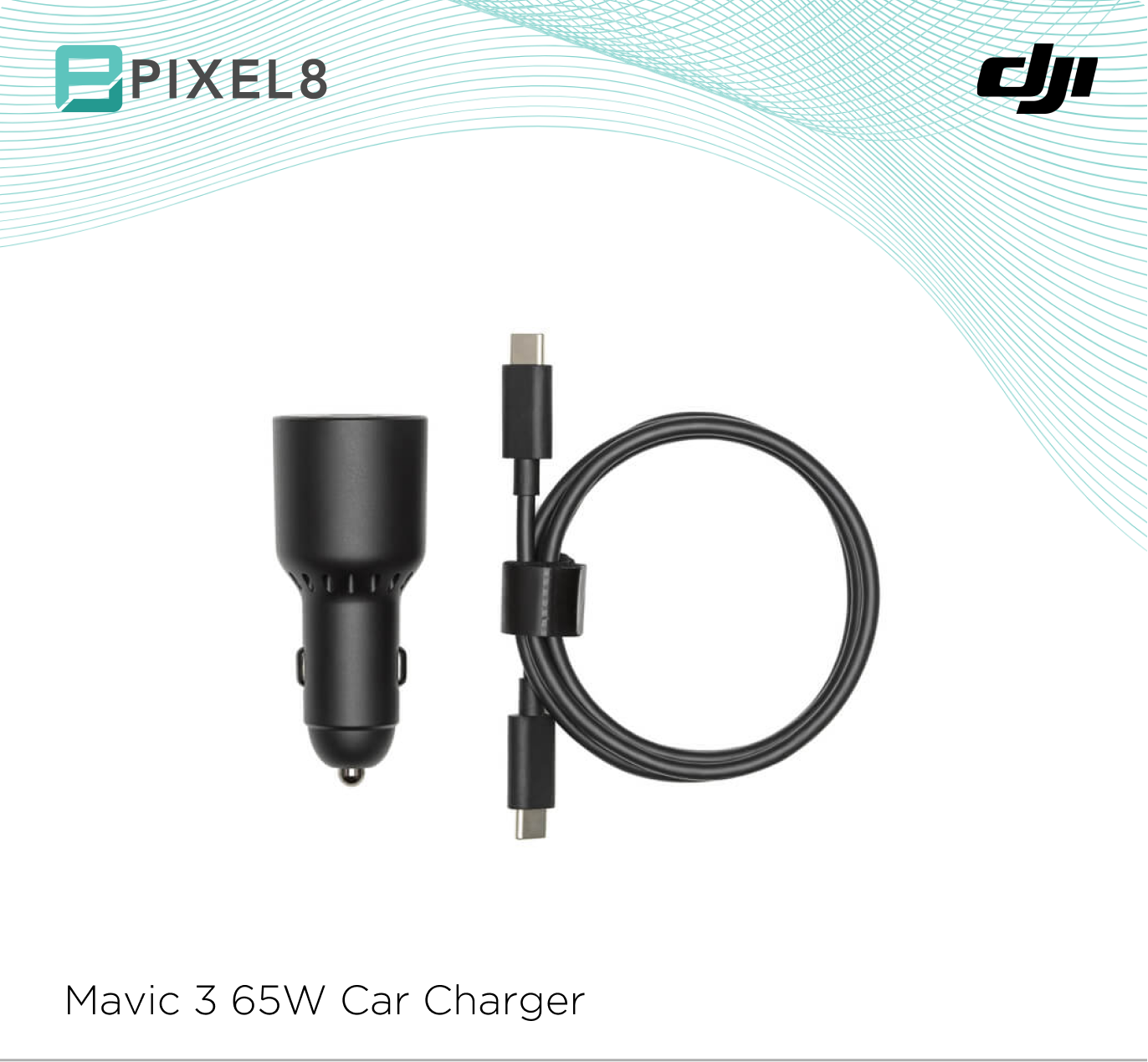 DJI 65W Car Charger