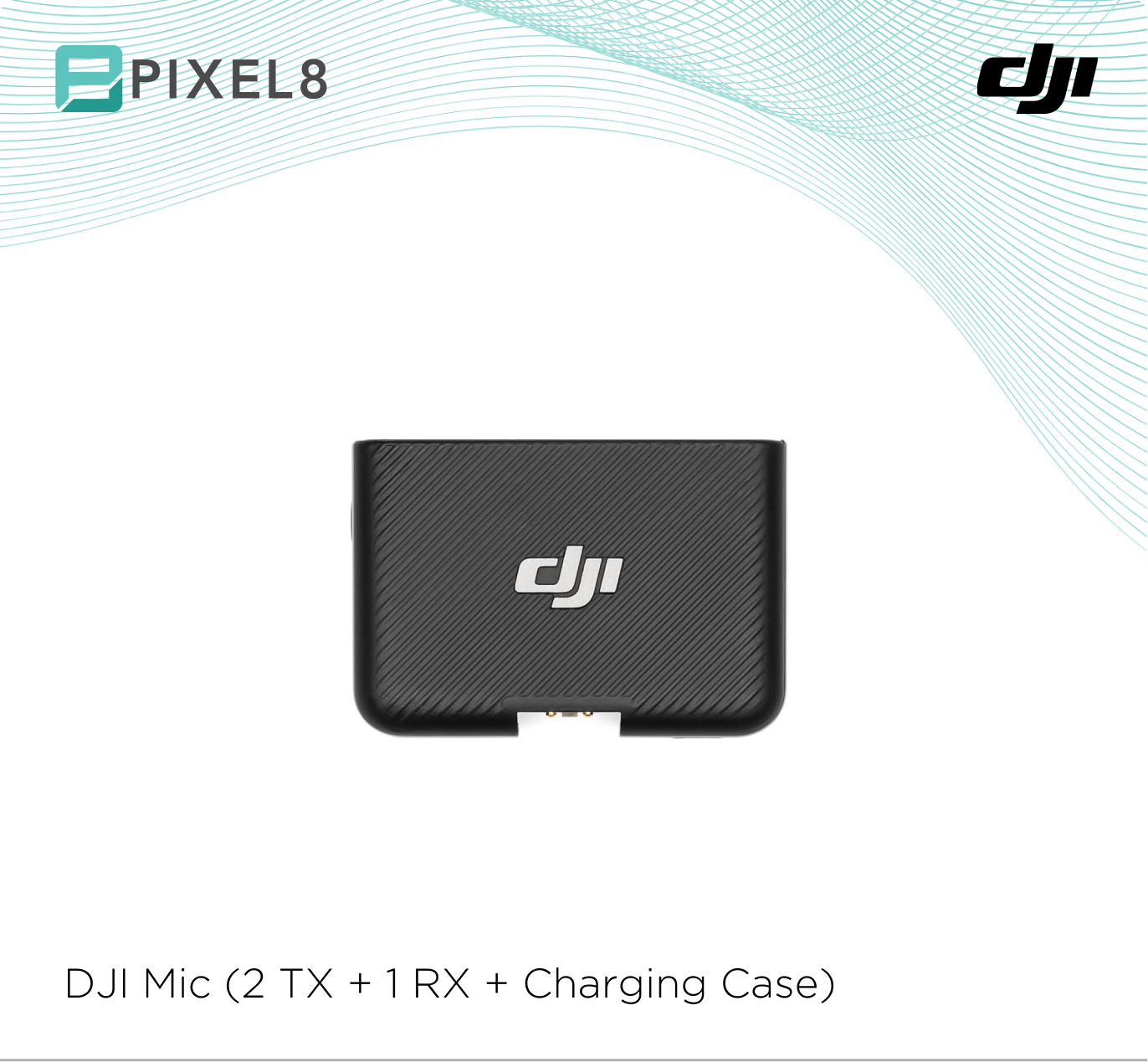DJI Mic (2 TX + 1 RX + Charging Case)