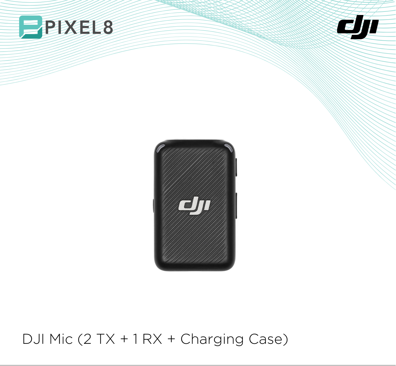 DJI Mic (2 TX + 1 RX + Charging Case)