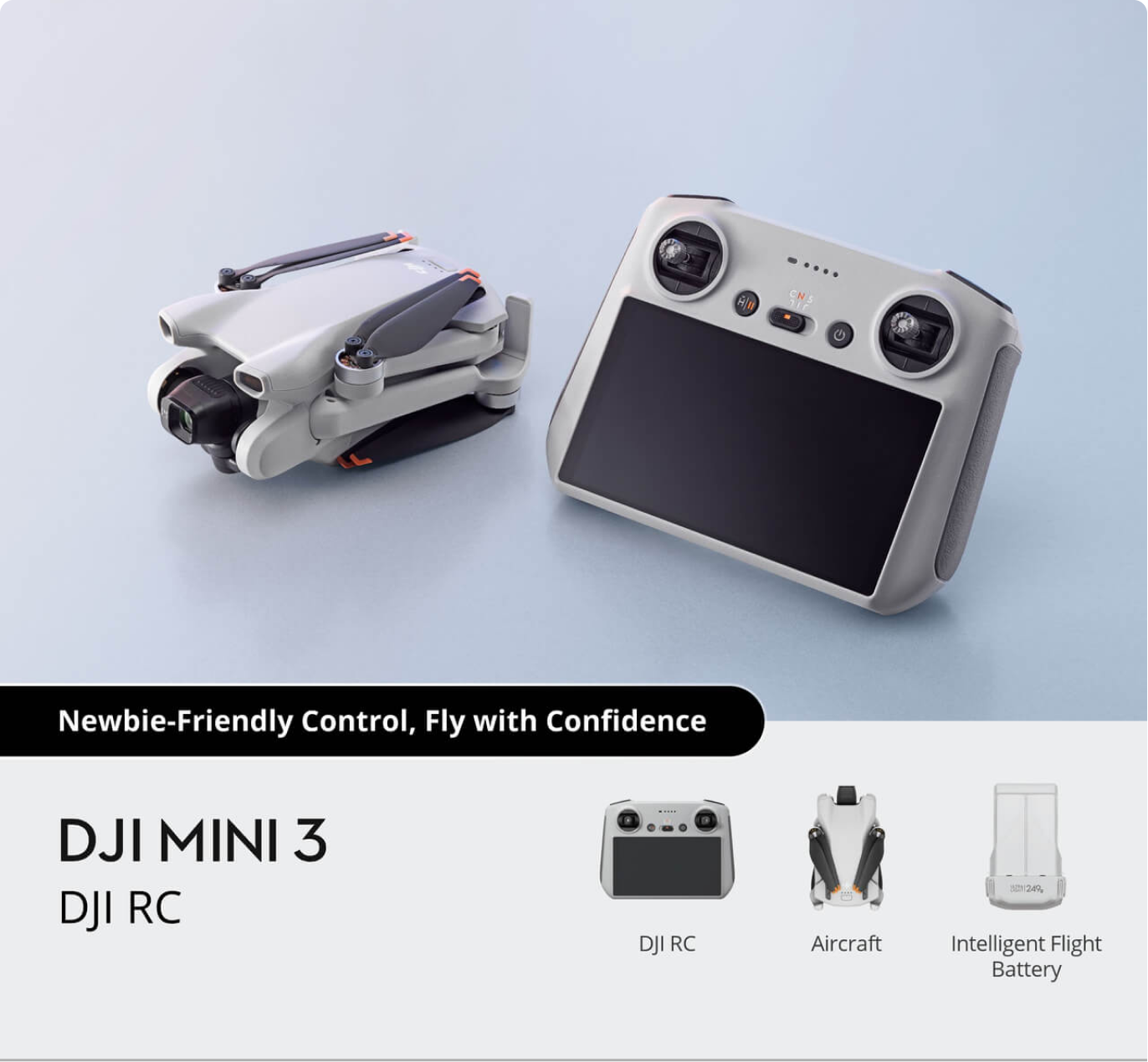 DJI Mini 3 Drone Packages and Accessories