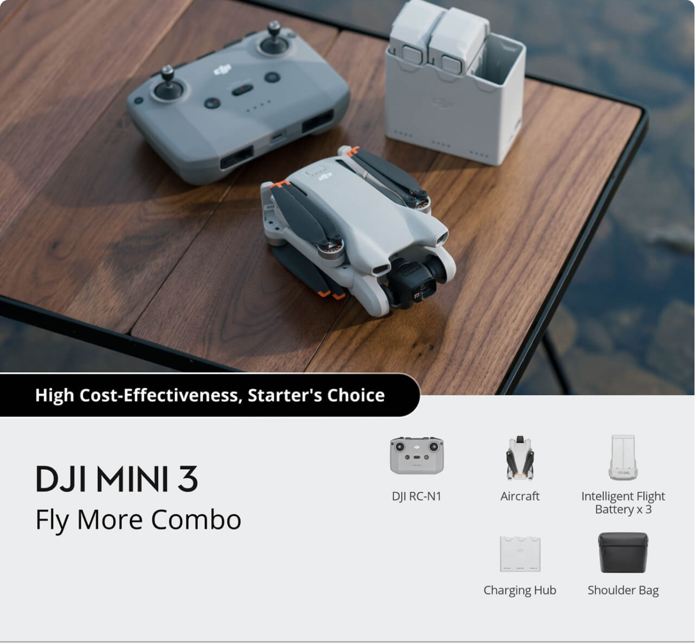 DJI Mini 3 Drone Packages and Accessories
