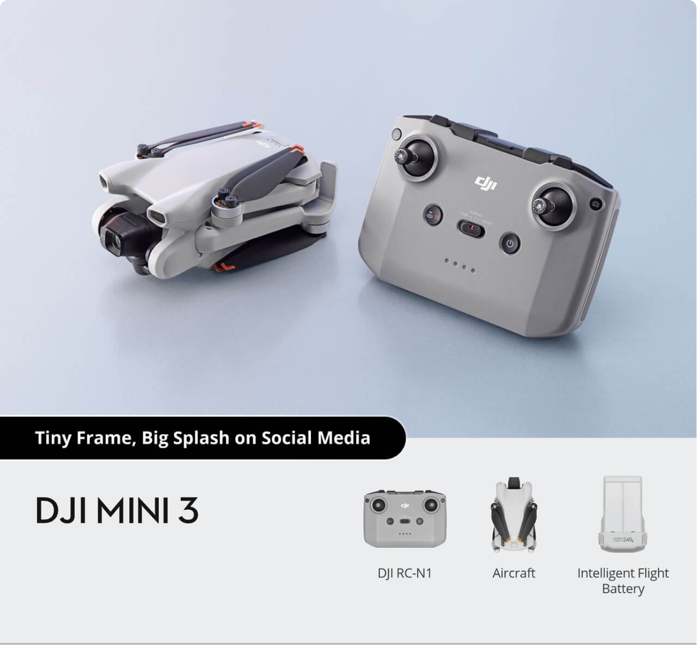 DJI Mini 3 Drone Packages and Accessories