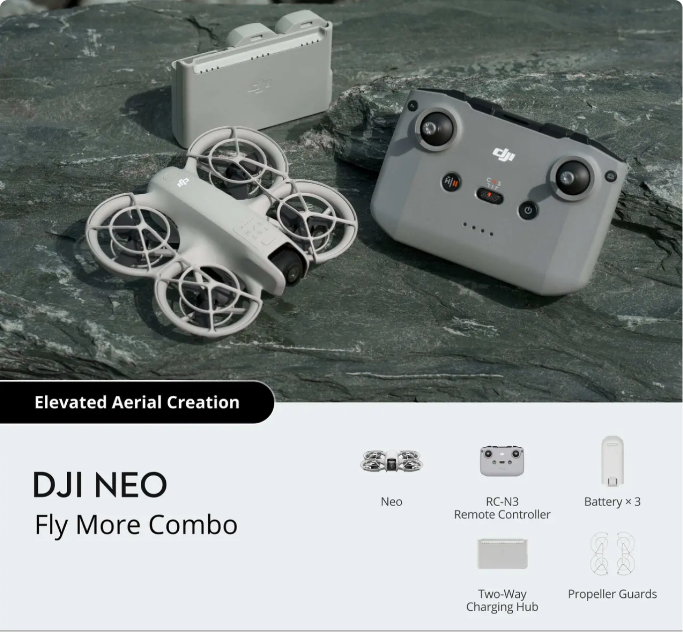 DJI Neo Drone Packages and Accessories