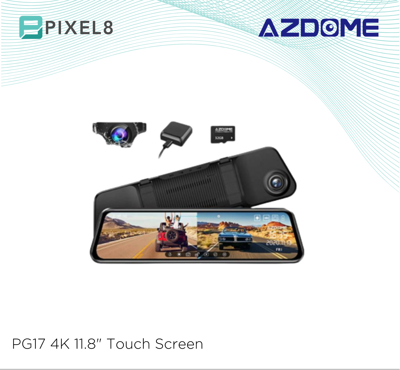 PG17 4K 11.8" Touch Screen
