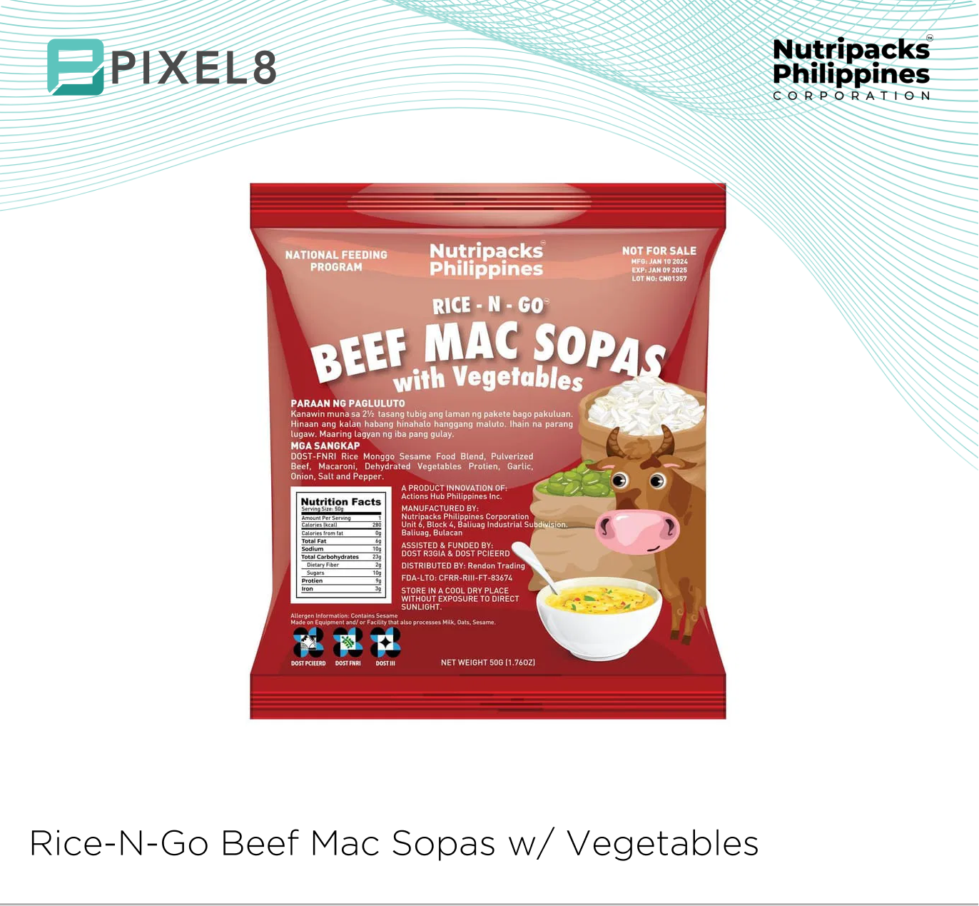 Ready-to-Cook Pasta Soup Meal