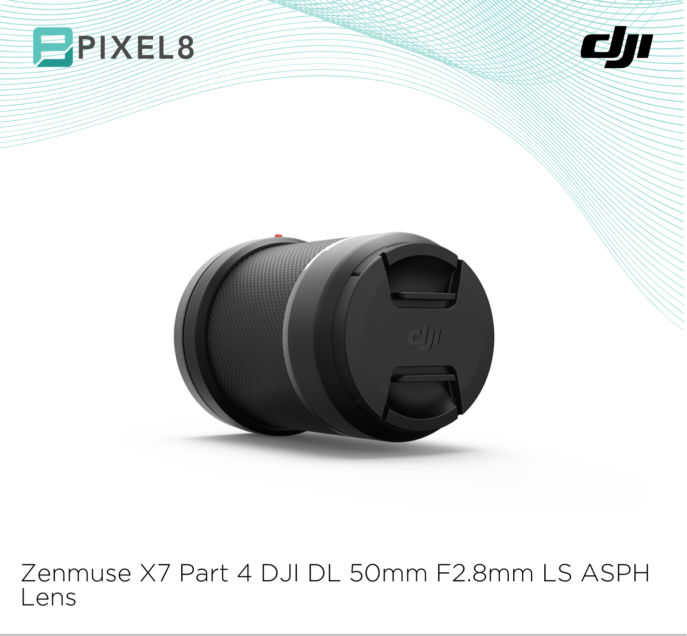 Zenmuse X7 Part 4 DJI DL 50mm F2.8mm LS ASPH Lens