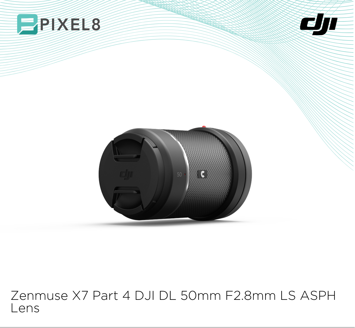 Zenmuse X7 Part 4 DJI DL 50mm F2.8mm LS ASPH Lens