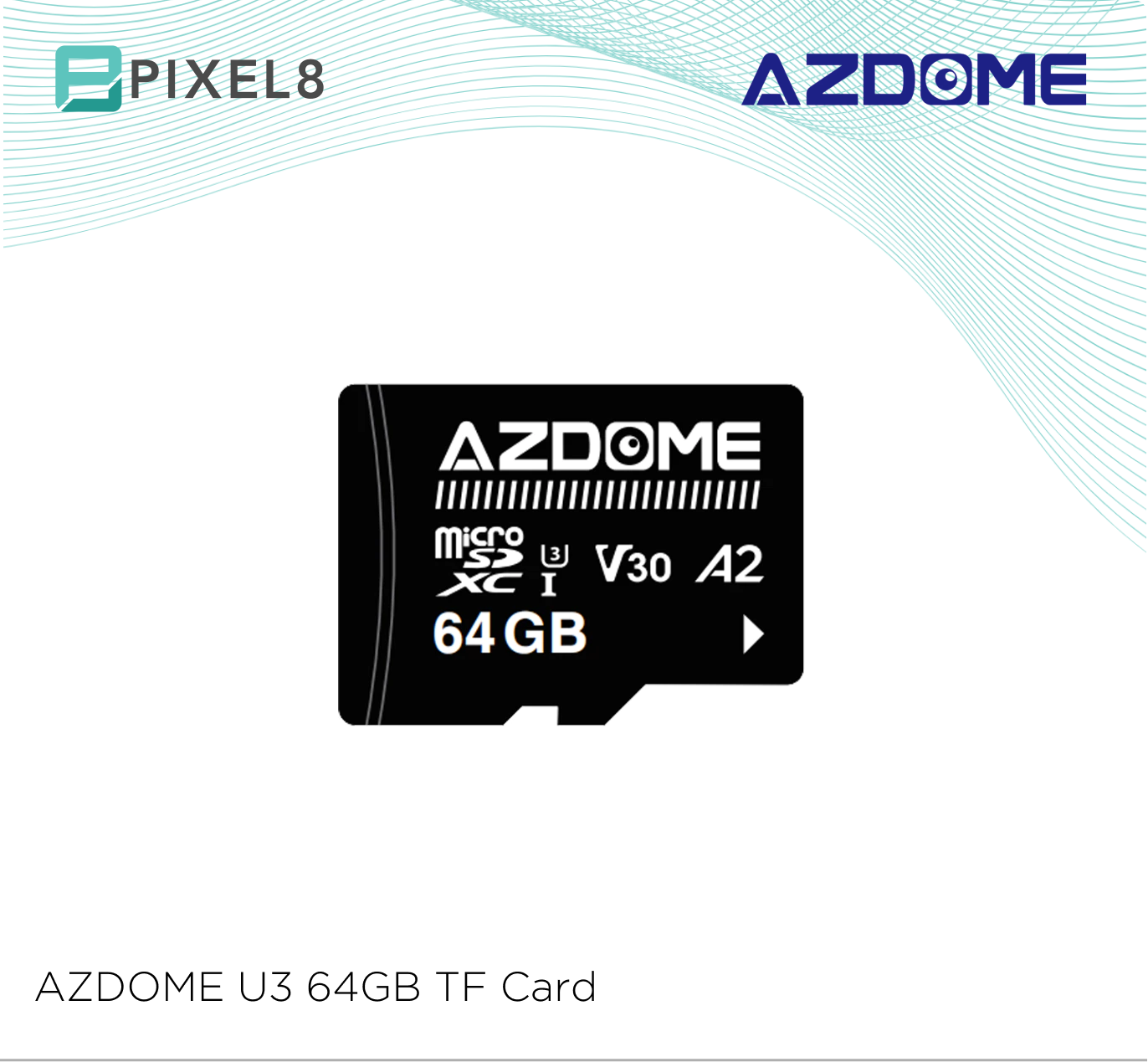 AZDOME U3 64GB TF Card