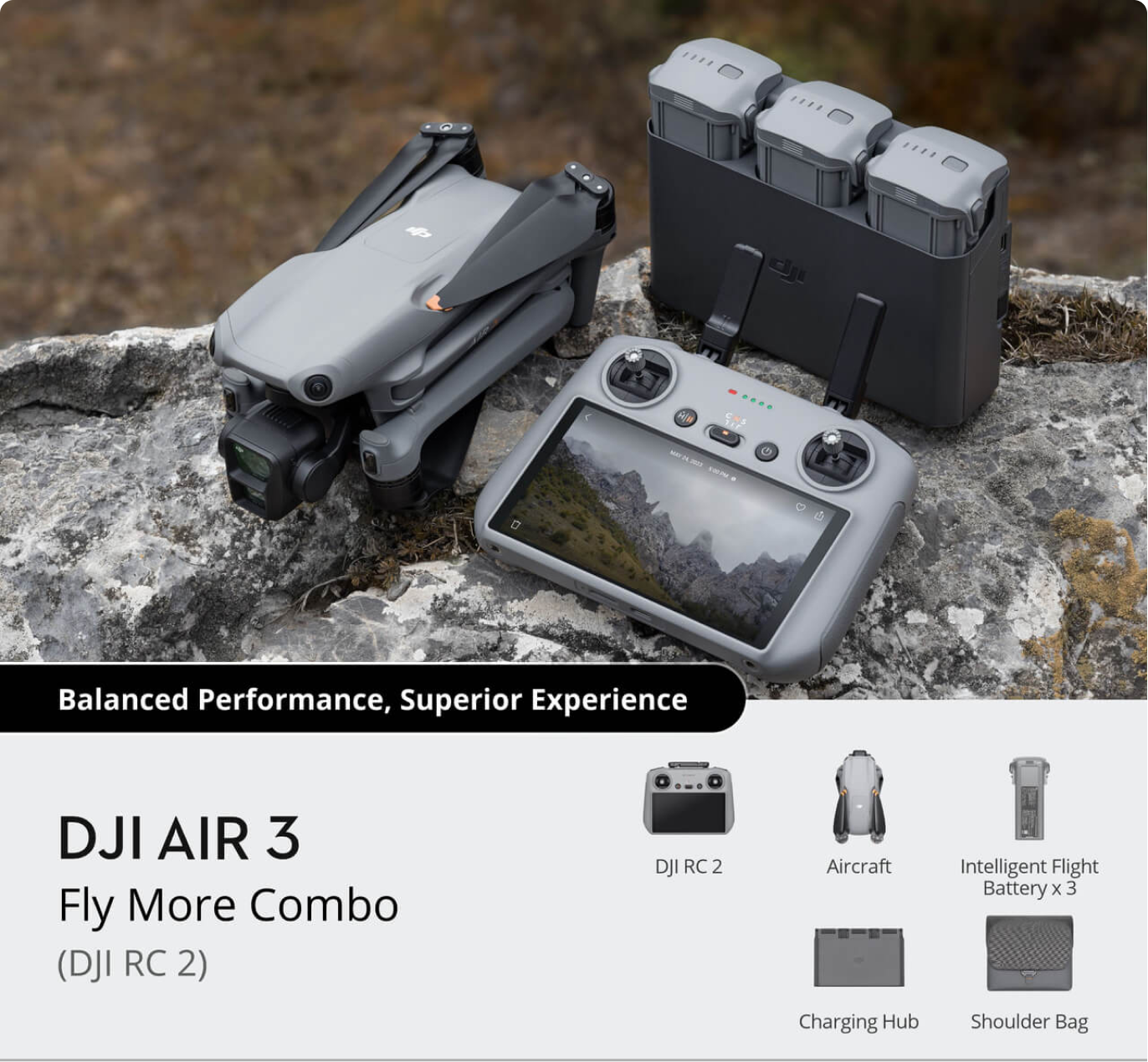 DJI Air 3 Drone Packages and Accessories
