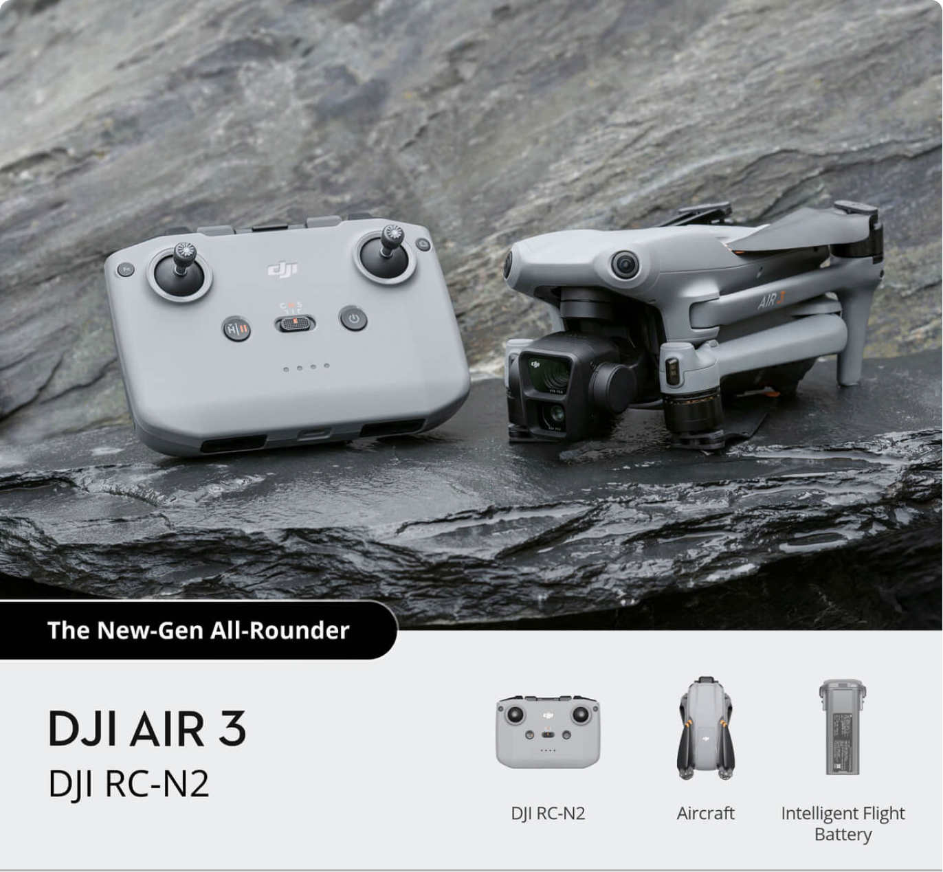 DJI Air 3 Drone Packages and Accessories