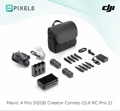 DJI Mavic 4 Pro 512GB Creator Combo (DJI RC Pro 2)