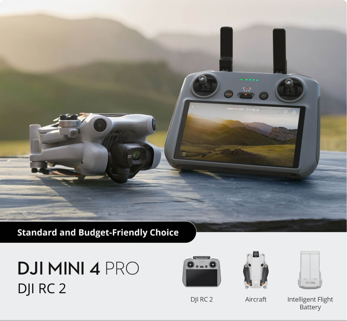 DJI Mini 4 Pro Drone Packages and Accessories