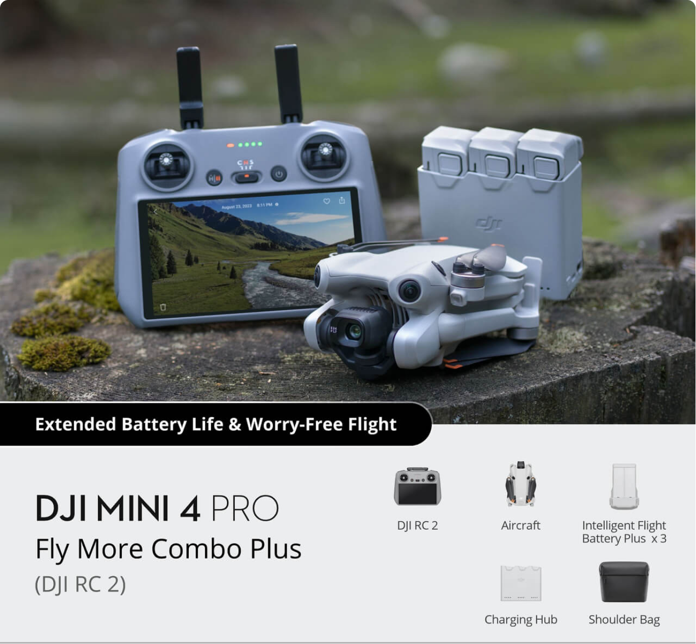DJI Mini 4 Pro Drone Packages and Accessories