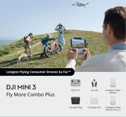 DJI Mini 3 Drone Packages and Accessories