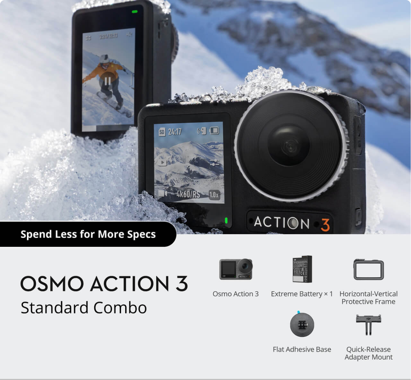 DJI Osmo Action 3 Adventure Combo
