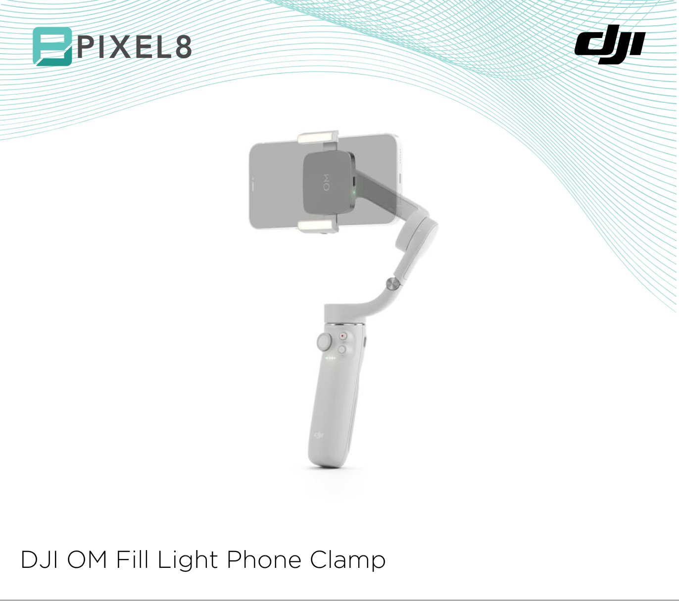 DJI OM Fill Light Phone Clamp