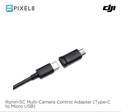 Ronin-SC Multi-Camera Control Adapter (Type-C to Micro USB)